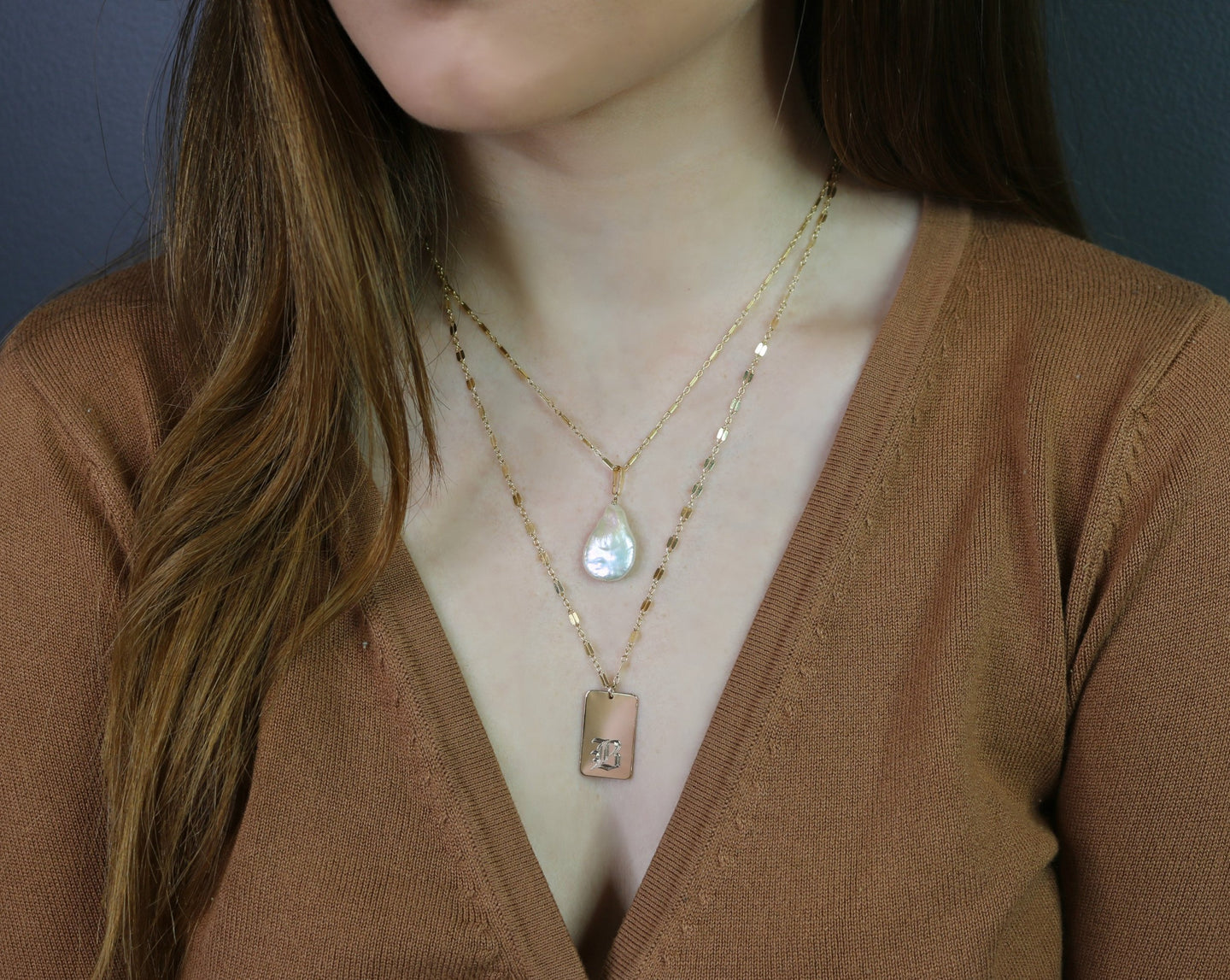 Baroque Pearl Necklace